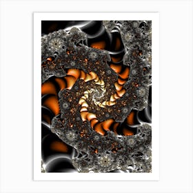 Fractal Spiral 1 Art Print