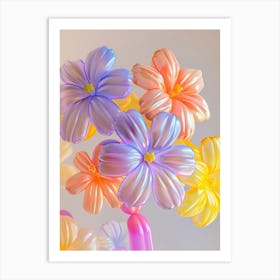 Dreamy Inflatable Flowers Phlox 1 Art Print
