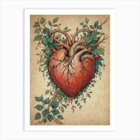 Heart Of Nature Art Print