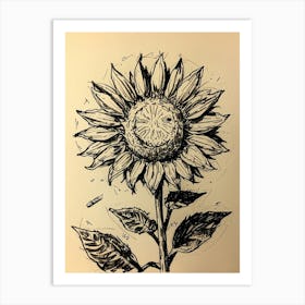 Sunflower 5 Art Print