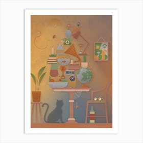 Teeter Art Print