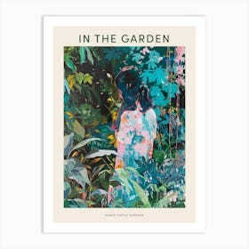 In The Garden Poster Powis Castle Gardens United Kingdom 1 Art Print