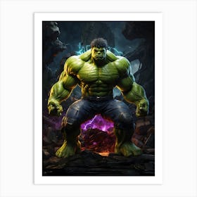 Incredible Hulk 5 Art Print