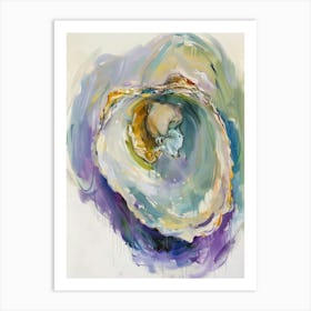 Oyster Shell 7 Art Print