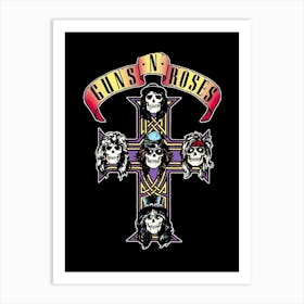 Guns N Roses Art Print