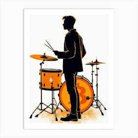 Btc Drums Art Print