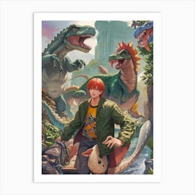 Dinosaurs Art Print