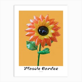 Dreamy Inflatable Flowers Poster Sunflower 2 Art Print