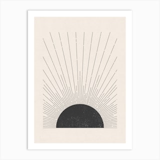 The Sun Art Print