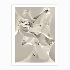 Veils Art Print