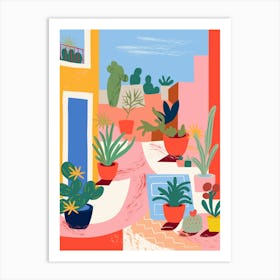 Cactus Garden Art Print