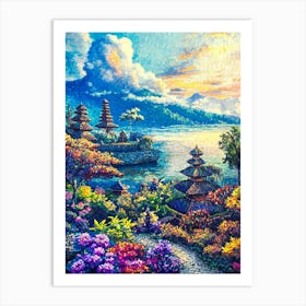 Vibrant Bali Art Print