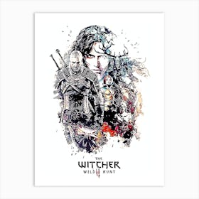 The witcher 1 Art Print