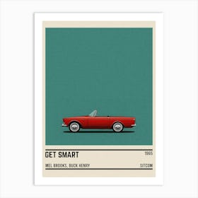 Get Smart Car Movie Art Print