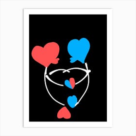 Heart Of Love Art Print