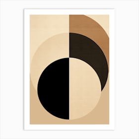 Mystic Mosaic: Geometric Bauhaus Art Print