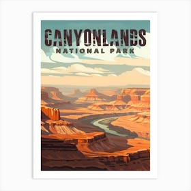 Canyonlands National Park Poster Art Print