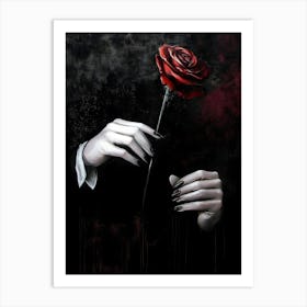 Hands Of The DevilDark Gothic Art Print