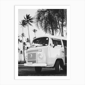 California Vw Bus Art Print