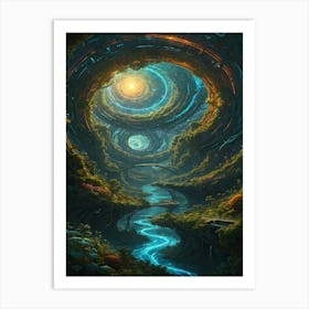 Ethereal Forest Art Print