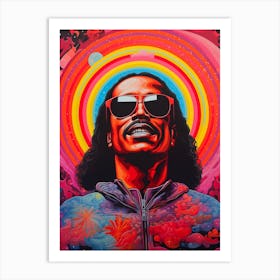 Stevie Wonder (7) Art Print