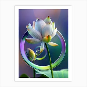 Lotus Flower 104 Art Print