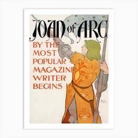 Joan Of Arc (1895), Edward Penfield Art Print