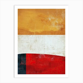 Abstract Colours, Boho Art Print