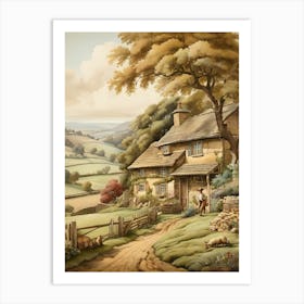 Country Cottage 15 Art Print