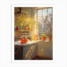 Window In The Kitchen Art Print