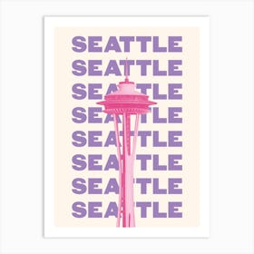 Seattle Space Needle Art Print