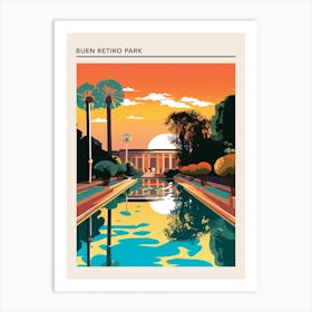 Buen Retiro Park Buenos Aires Argentina Art Print