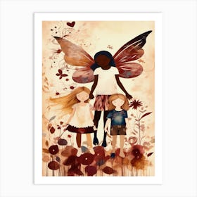 Fairy Children Art Print