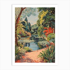 Sydenham Wells Park London Parks Garden 4 Painting Art Print