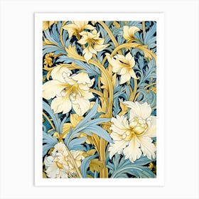 William Morris Lily Art Print