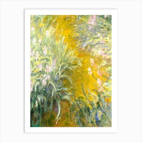 The Path Through The Irises (1914–1917), Claude Monet Art Print