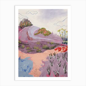 Top of The Mountain Art Print