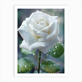 White Rose 4 Art Print