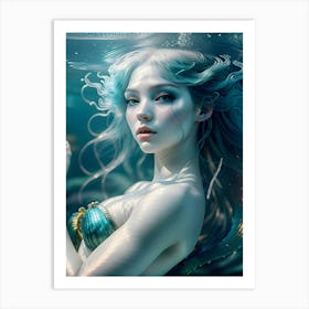 Mermaid-Reimagined 41 Art Print