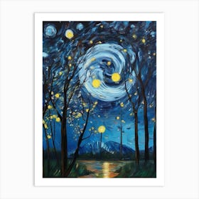 Starry Night 219 Art Print