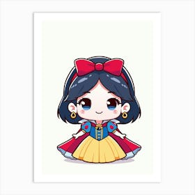 Snow White Art Print