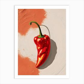 Red Chili Pepper 7 Art Print