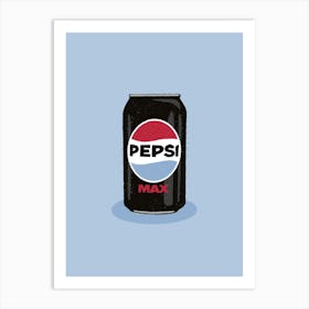 Pepsi Max Blue Affiche