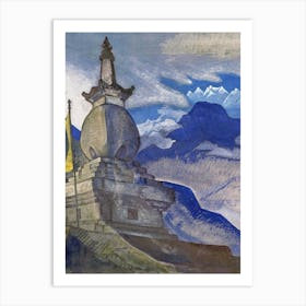 Tibetan Temple Art Print