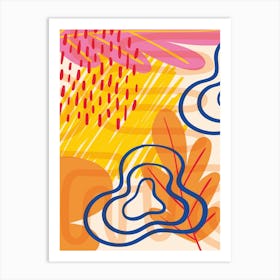 Abstract Abstract Illustration Art Print