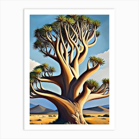 Quiver Tree 1 Art Print