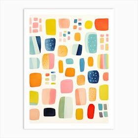 Abstract Watercolor Painting 8 Art Print