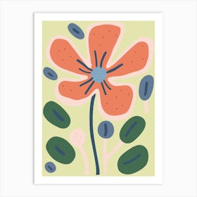 Poppy Flower Art Print