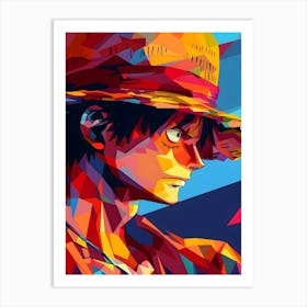 Monkey D Luffy Art Print