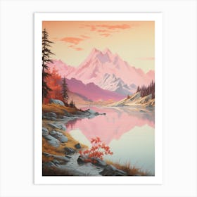 mountain Landscape Art Print